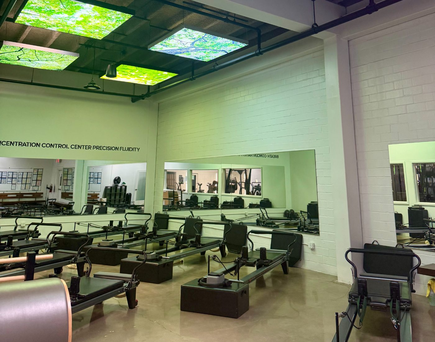 Reformer Pilates studio
