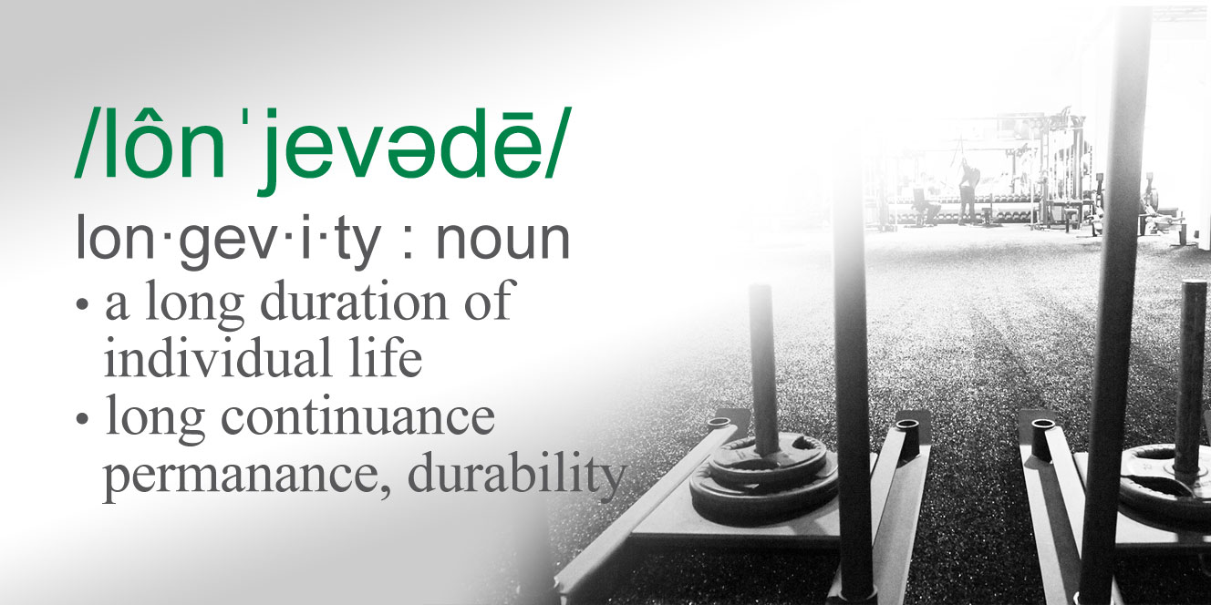 Longevity, noun: a long duration of individual life; long continuance, permanence, durability.